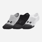 Набор мужских носков коротких Under Armour Performance Tech 3pk ULT 1379502-011 M 3 пар Серый (196884003579)