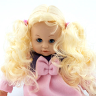 Пупс Mega Creative Nella Blonde in a Pink Outfit з аксесуарами 40 см (5902643682887) - зображення 2