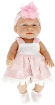 Пупс Pure Baby в рожевій сукні з пов'язкою 25 см (5904335886795) - зображення 2