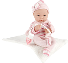 Lalka bobas Pure Baby z kocem i smoczkiem 25 cm (5904335886818) - obraz 2