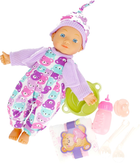 Пупс Xinyuanda Sweet Baby Doll в костюмі плюшевого ведмедика 28 см (5904335845358) - зображення 4