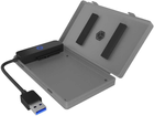 Obudowa zewnętrzna ICY BOX dla SSD/HDD 2.5" SATA Grey (IB-AC603b-U3) - obraz 5