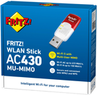 Мережевий адаптер AVM FRITZ!WLAN Stick AC 430 MU-MIMO (20002766) - зображення 3