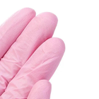 Рукавички MediОk Rose Sapphire нітрилові розмір M 100 шт рожеві - зображення 3
