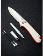 Комплект ніж складаний, ручка Civivi StellarQuill Pen & Button Lock Elementum II Knife Combo Gift Pack C23049 - зображення 7