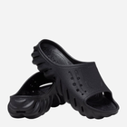 Klapki męskie basenowe Crocs Echo Slide 208170-001 45-46 (M11) 29 cm Czarne (196265311699) - obraz 4