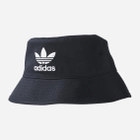 Дитяча бавовняна панама Adidas Bucket Hat AC AJ8995 54-55 см Чорна (4056559601836) - зображення 1