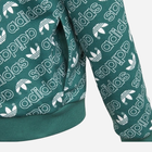 Bluza chłopięca rozpinana Adidas J TRF M Hoodie DH2695 128 cm Zielona (4059807149630) - obraz 3