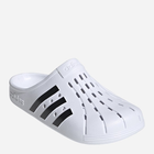 Klapki męskie z zakrytymi palcami Adidas Adilette Clogs FY8970 38 Białe (4064041002559) - obraz 6