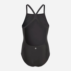 Dziecięcy strój kąpielowy jednoczęściowy na basen dla dziewczynki Adidas Big Logo Suit HS2213 128 cm Czarny (4066752817859) - obraz 2