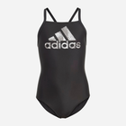 Dziecięcy strój kąpielowy jednoczęściowy na basen dla dziewczynki Adidas Big Logo Suit HS2213 128 cm Czarny (4066752817859) - obraz 5