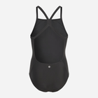 Підлітковий суцільний купальник для басейну для дівчинки Adidas Big Logo Suit HS2213 140 см Чорний (4066752817866) - зображення 6