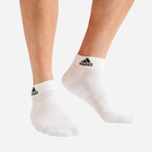 Zestaw skarpetek męskich bawełnianych Adidas Cushioned Sportswear Ankle 3P HT3441 40-42 3-pack Biały (4066746337127) - obraz 2