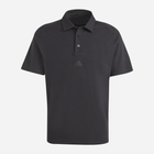 Koszulka polo męska Adidas Z.N.E. Premium Polo IA3124 M Czarna (4066763378349) - obraz 1