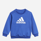Komplet sportowy (bluza + spodnie) chłopięcy Adidas I Bos Jog Ft IB4767 104 Niebieski (4066762230839) - obraz 6
