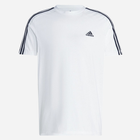 Koszulka męska bawełniana Adidas M 3S SJ T IC9336 3XL Biała (4065432961332) - obraz 4