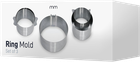 Набір кільць MM Adjustable Ring Moulds 3 шт (8719481358303)