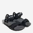 Sandały męskie trekkingowe Adidas Terrex Cyprex Sandal HP8655 47 Czarne (4066749514402) - obraz 2