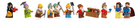 Zestaw klocków Lego Disney Chatka Królewny Śnieżki i siedmiu krasnoludków 2228 elementów (43242) - obraz 6