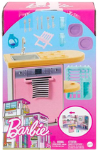 Меблі та аксесуари Mattel Barbie Кухня (194735095070) - зображення 1