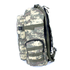 Тактичний рюкзак "Accord"18053 одно відділення, фронтальний карман 50 л розмір: 60*35*24 см, камуфляж - зображення 6