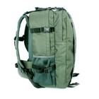 Тактичний рюкзак 600-01армійський 2відділення фронтальні кишені додаткові кріплення розмір 50*34*27зелений - изображение 4