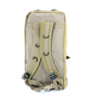 Армійський тактичний рюкзак ST00027 два відділення фронтальні кишені 35л Розмір 60*30*20 см, колір койот - изображение 5