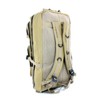 Армійський тактичний рюкзак ST00027 два відділення фронтальні кишені 36л Розмір 60*30*20 см, колір койот - зображення 6