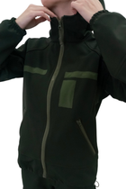 Куртка тактическая софтшелл XS Олива, Хаки - изображение 5