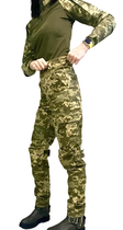 Жіночі тактичні військові штани 44 укрпіксель - зображення 3