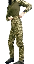 Жіночі тактичні військові штани 44 укрпіксель - зображення 11