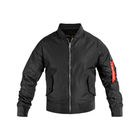 Куртка літня Sturm Mil-Tec US Summer MA1 Flight Jacket Black 3XL (10401502) - изображение 1