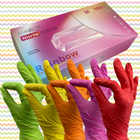 Перчатки MediOk RAINBOW Нитриловые пять цветов M 100 шт - изображение 2