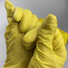 Рукавички Нітрилові жовті XS, 100 шт (MediOk SOLAR SAPPHIRE) - зображення 4
