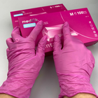 Перчатки Нитриловые ярко розовый M, 100 шт (MediOk MAGENTA) - изображение 3