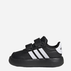 Дитячі кеди для хлопчика Adidas Breaknet 2.0 CF I ID5277 22 Чорні/Білі (4066766675070) - зображення 2