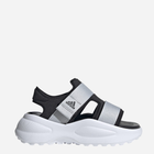 Підліткові спортивні сандалії для дівчинки Adidas Mehana Sandal Kids ID7910 35 Білі/Чорні (4066765025999) - зображення 1