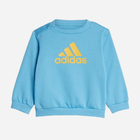 Komplet sportowy (bluza + spodnie) chłopięcy Adidas I BOS LOGO JOG IS2519 98 cm Błękitny/Granatowy (4067887402217) - obraz 2