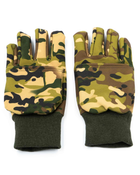 Тактичні перчатки-рукавиці зимові мультикам XL - изображение 7