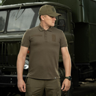 Поло летнее ЗСУ M-Tac 65/35 Dark Olive Олива M - изображение 6