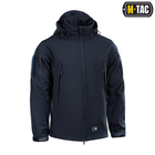 Куртка Soft Shell Navy M-Tac Blue 2XL - изображение 2