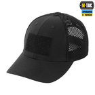 Тактическая сеткой с бейсболка XS M-Tac Flex Elite Black - изображение 4