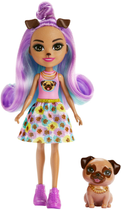  Лялька Enchantimals Penna Pug + фігурка Trusty (0194735104628) - зображення 1