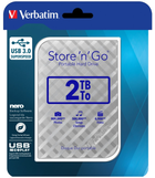 Dysk twardy Verbatim Store n Go 2TB 2.5" USB 3.0 Srebrny (0023942531982) - obraz 3