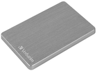 Жорсткий диск Verbatim Store n Go Alu Slim 2ТБ 2.5" USB 3.2 Сірий (0023942536659) - зображення 2