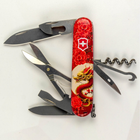 Складаний ніж Victorinox CLIMBER ZODIAC Китайський червоний дракон 1.3703.Z3250p - зображення 3