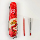 Складной нож Victorinox CLIMBER ZODIAC Китайский красный дракон 1.3703.Z3250p - изображение 4