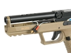 Пистолет Cyma Glock 18 custom AEP CM.127S Mosfet Edition - TAN [CYMA] (для страйкбола) - изображение 6