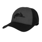 Helikon - Кепка с логотипом - PolyCotton Ripstop - Black / Shadow Grey - CZ-LGC-PR-0135B - изображение 1