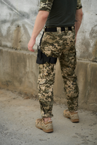 Кобура на ногу військова на ремінцях з регуляцією із фіксатором для пістолета Чорний (Intr-1372514016-5) - зображення 6